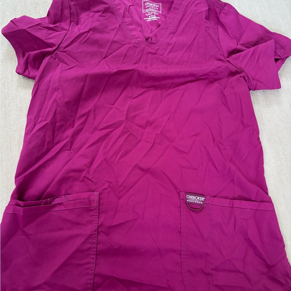 Cherokee Workwear V-Neck Scrub Top
